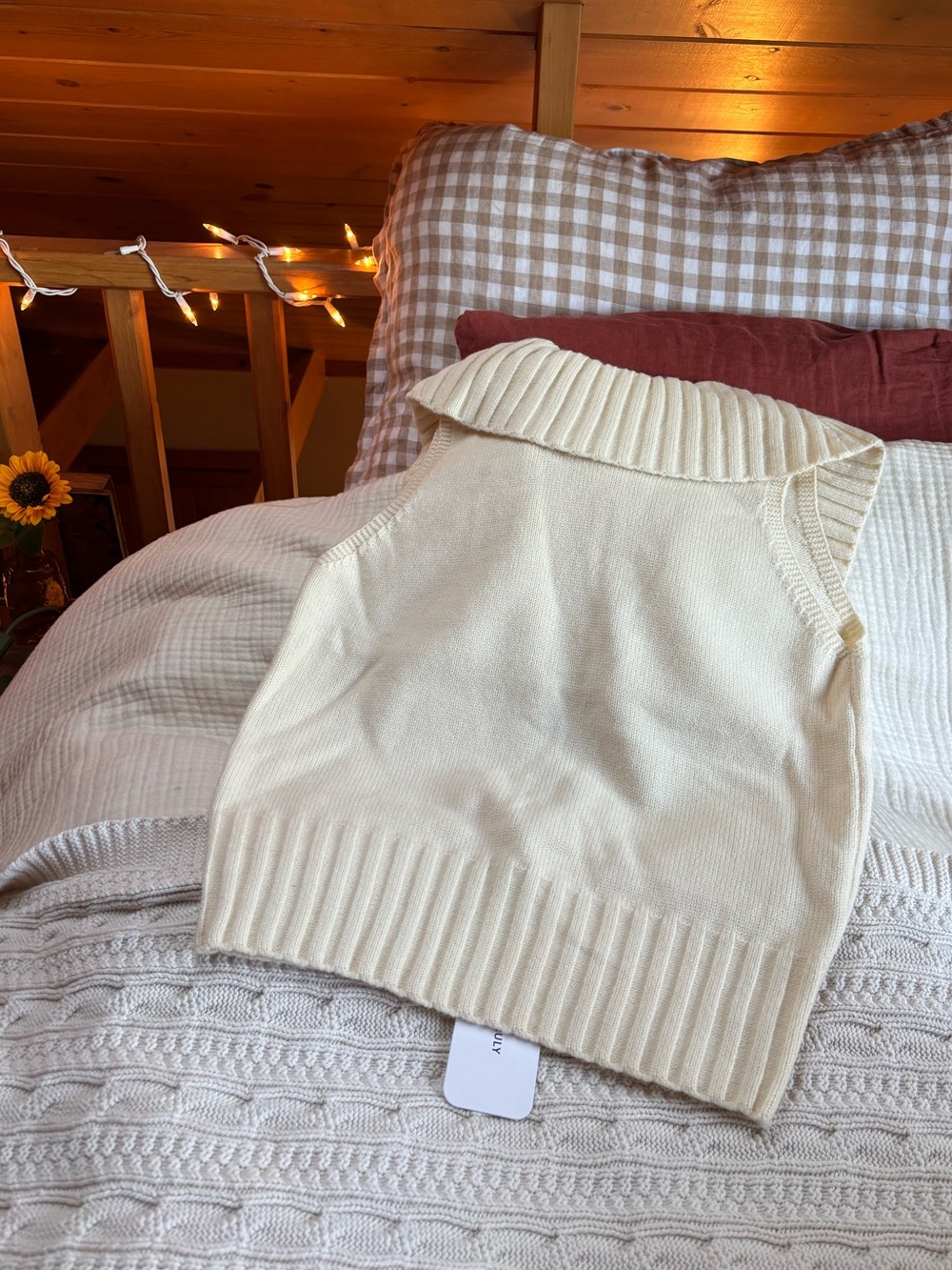 Resellers Bundle of 10 NWT “Yours Truly”Sleeveless Low Back Knit Sweater Vests